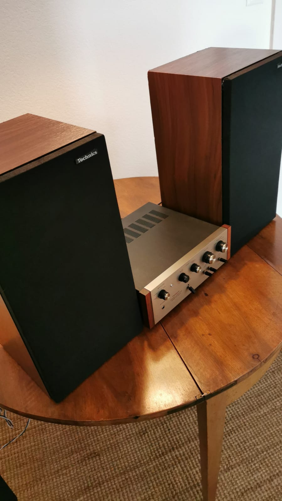 Ensemble Hi-Fi vintage Technics (2 enceintes + ampli) – Image 3