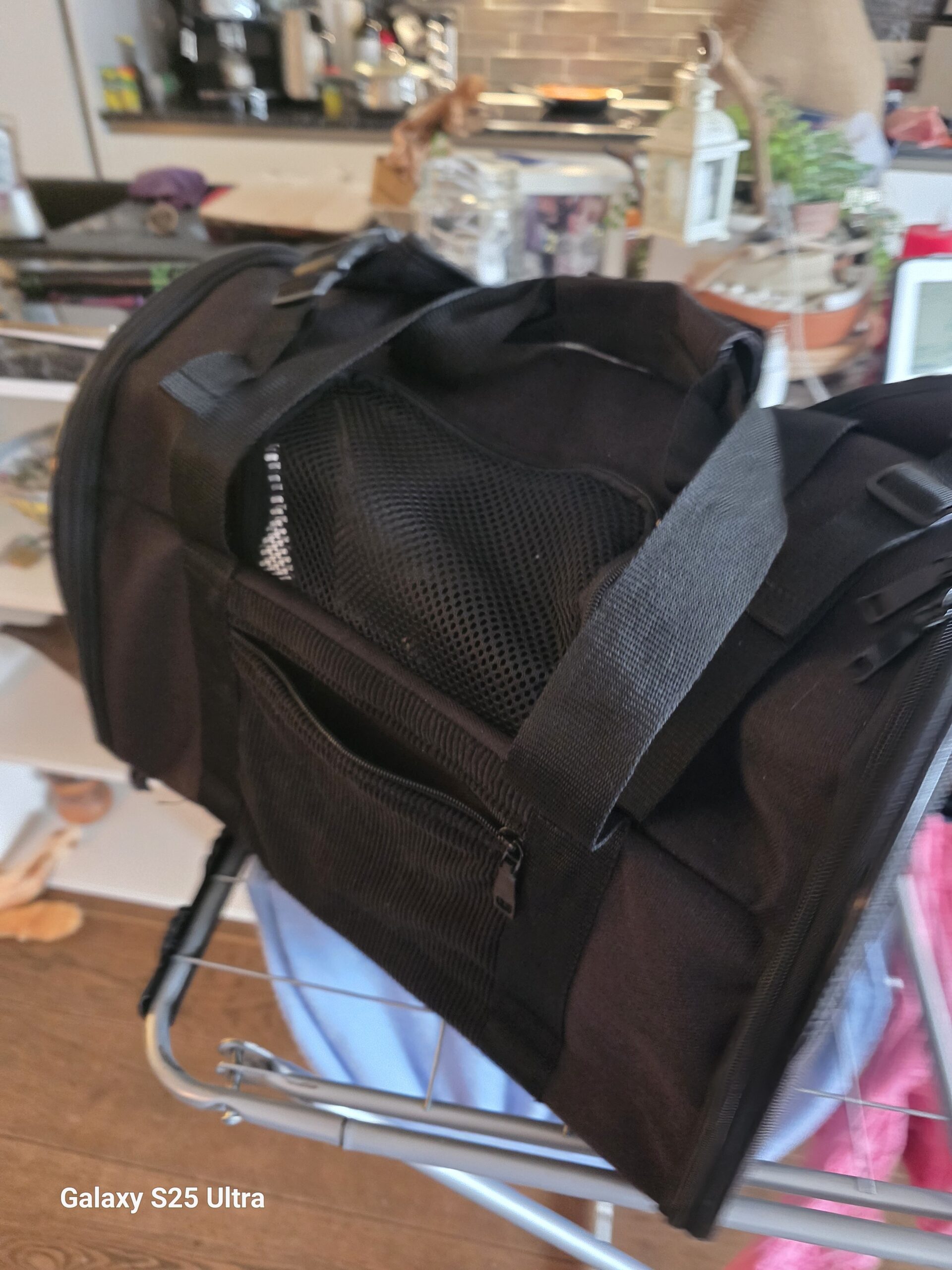 Sac de transport Trixie noir – Image 1